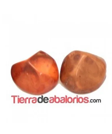 Resina Cabujón Redondo Irregular 10mm Champan Resina Cabujón Redondo Irregular 10mm Champan