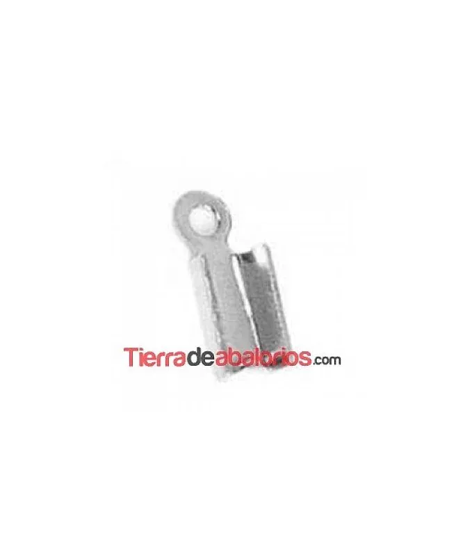 Terminal 8x3,5mm Plateado