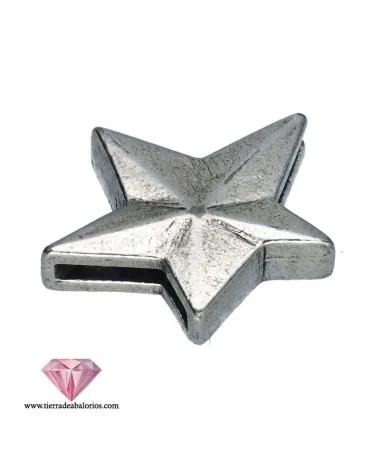Entrepieza Pasador Estrella 22x17mm Agujero 10x2,5mm Entrepieza Pasador Estrella 22x17mm Agujero 10x2,5mm