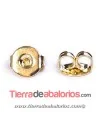 Presión para Pendiente 5mm, Dorada Presión para Pendiente 5mm, Dorada