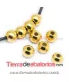 Bola 6mm Agujero 2,5mm, Dorada