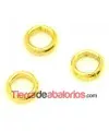 Anilla 7mm, Grosor 1,6mm, Dorada (50 uds)