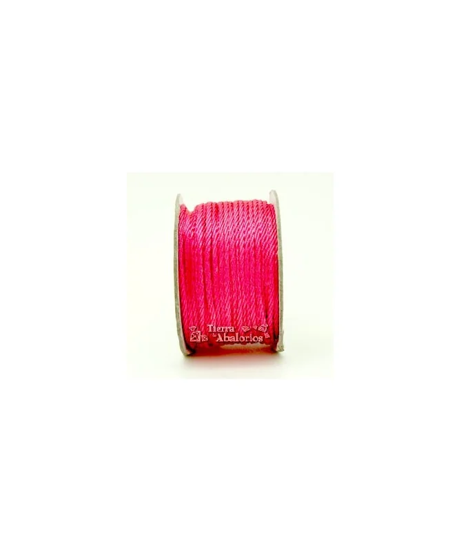 Hilo Poliester Trenzado 2,5mm, Rosa