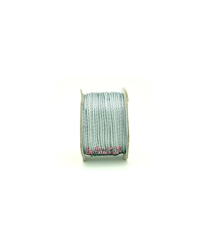 Hilo Poliester Trenzado 2,5mm Plata
