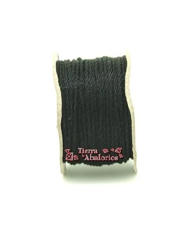 Hilo Poliester Trenzado 2,5mm, Negro