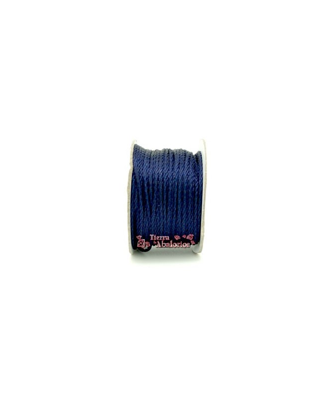 Hilo Poliester Trenzado 2,5mm, Azul Marino