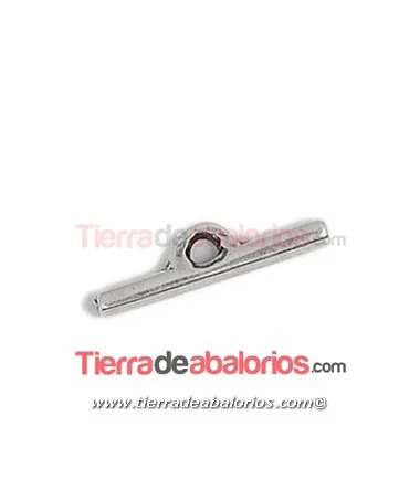 Palo para Cierre 30mm, Plateado