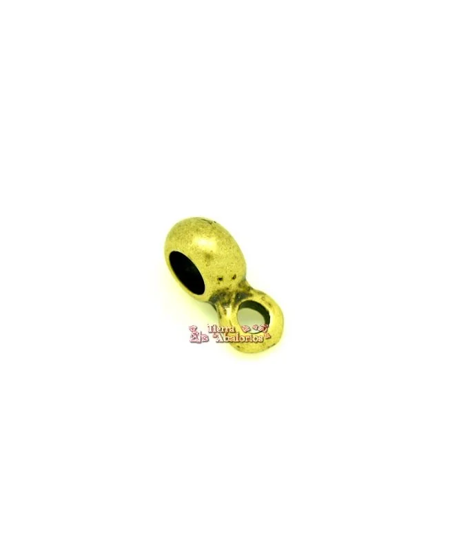 Rondel 8x5mm Agujero 5mm Oro Viejo