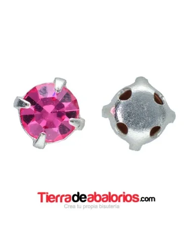 Chaton Engastado Swarovski SS16, Rose Chaton Engastado Swarovski SS16, Rose