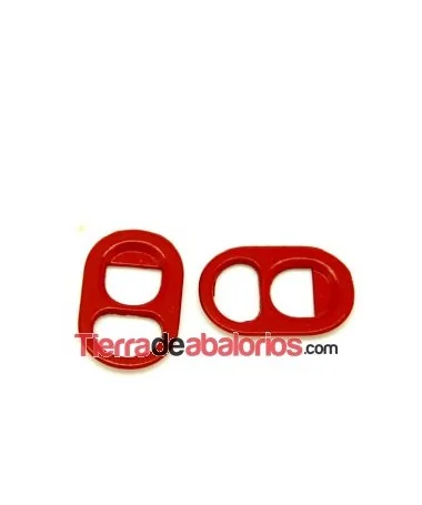 Anilla de Lata de Aluminio Roja Anilla de Lata de Aluminio Roja