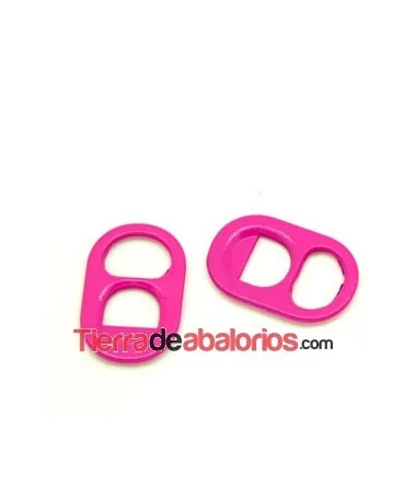 Anilla de Lata de Aluminio Fucsia Anilla de Lata de Aluminio Fucsia