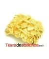 Base de Anillo Flores 29x22mm, Dorado