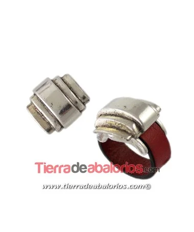 Base de Anillo Escalera 20x20mm, Plateado Base de Anillo Escalera 20x20mm, Plateado