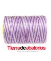 Hilo Trenzado de Nylon 1,2mm - Violeta Degradee