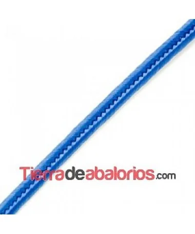 Cordón Soutache Rayon 3mm Azulón