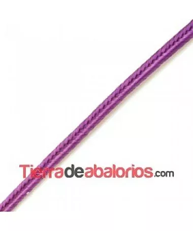 Cordón Soutache Rayon 3mm Morado Cordón Soutache Rayon 3mm Morado