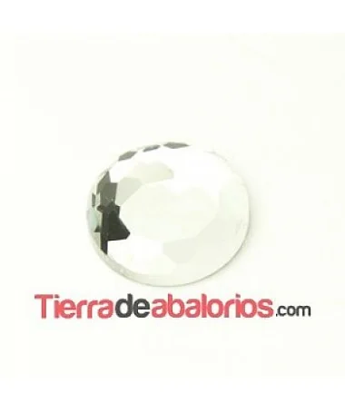 Cabujón Facetado 20mm Cristal Cabujón Facetado 20mm Cristal