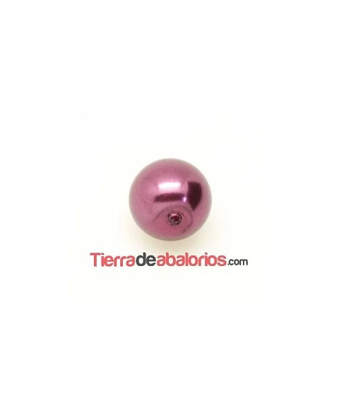 Perla de Cristal Checo 6mm Amatista