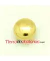 Tacha Circulo 12mm Dorada