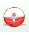 Cabujon Adhesivo Redondo 19mm Bandera Cantabria