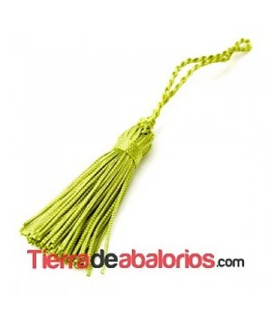 Borla de Rayón 50mm, Olivine Borla de Rayón 50mm, Olivine