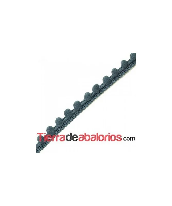 Fleco Madroño 5mm Gris Plomo
