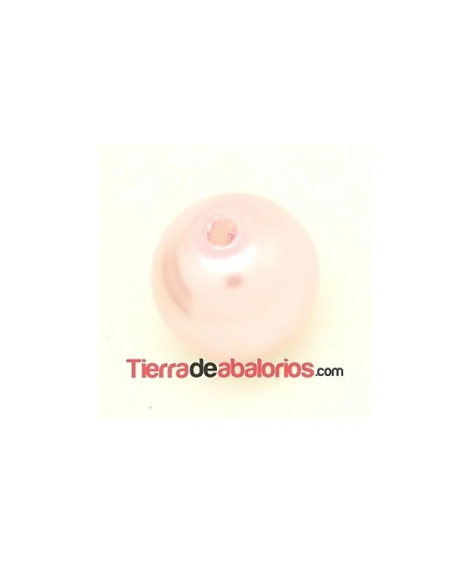 Perla de Cristal Checo 4mm, Rosaline Perla de Cristal Checo 4mm, Rosaline