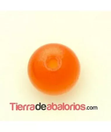Ojo de Gato Bola 8mm Naranja
