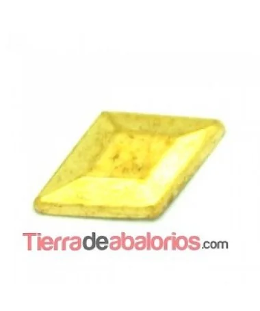 Rombo Transfer 13x8mm Dorado