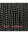 Cadena de Bolitas de 1mm, Negra
