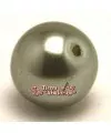 Perla de Cristal Checo 8mm Khaki