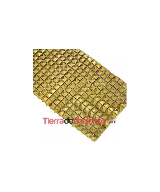 Tira de Tachuelas 10x9,5cm Oro Viejo