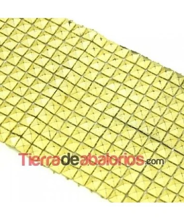 Tira de Tachuelas 10x9,5cm Doradas