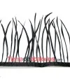 Plumas de Oca 14/15cm. Negras
