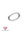 Anilla Oval 7,2x4,5mm, Plateada (10 uds.)
