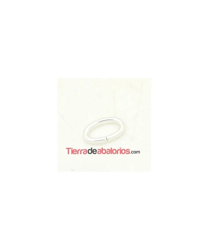 Anilla Oval 9x5mm Grosor 2.3mm, Plateada