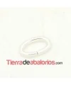 Anilla Oval 9x5mm Grosor 2.3mm, Plateada