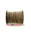 Cinta Terciopelo 10mm Khaki Pespunte Beige Cinta Terciopelo 10mm Khaki Pespunte Beige
