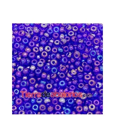 Rocalla 6/0 Azul Añil Irisado