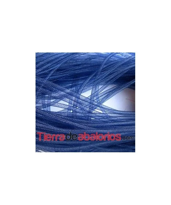 Cordón de Malla de Nylon 8mm Azul