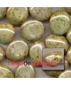 Tumble 26x22mm Agujero 1,7mm Verde Seda