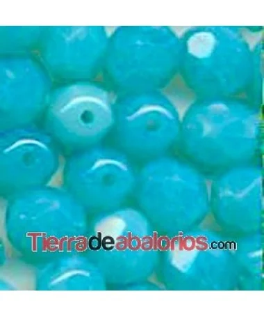 Facetada 8mm Caribe Blue Opal