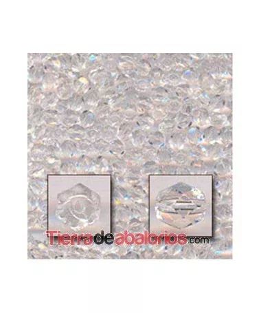 Facetada 14mm Cristal
