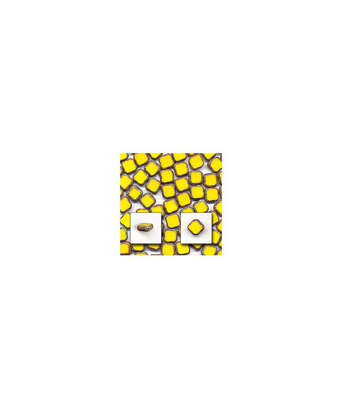 Rombo 12mm Amarillo con Efecto Picasso