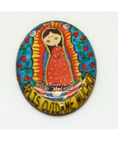 Cabujon Oval 18,5x24,5mm Plis Cuidame Mucho