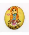 Cabujon Oval 18,5x24,5mm Plis Cuidame Mucho