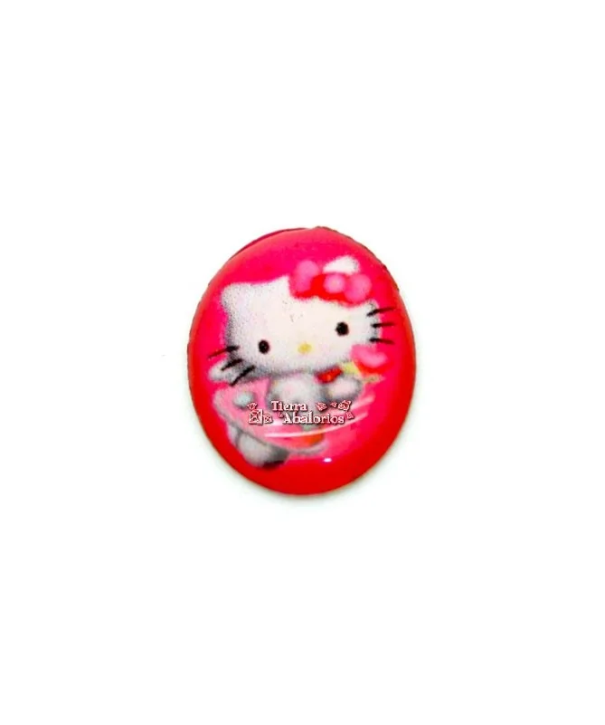 Cabujon Oval 11,5x15,5mm Kitty