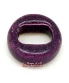 Cerámica Aro 18mm Agujero 10x7mm Morado