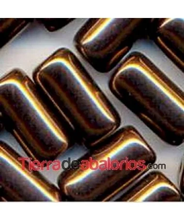 Tubo 14x7mm Agujero 1mm, Cobre