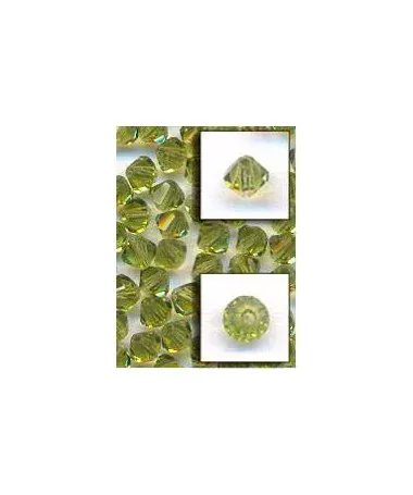 Tupi Bohemia 4mm - Olivine (29 uds.) Tupi Bohemia 4mm - Olivine (50 uds.)